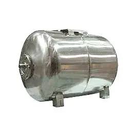 Гидроаккумуляторы для воды - UNIPUMP 80 л горизонтальный, нерж. сталь