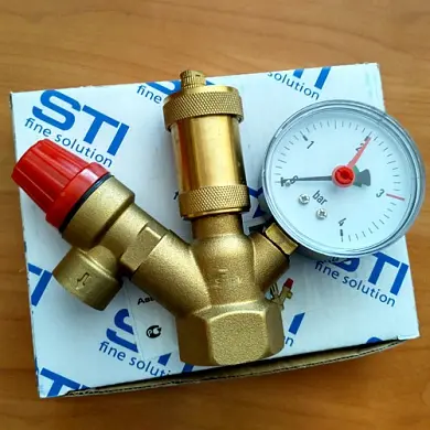 ГРУППА БЕЗОПАСНОСТИ КОТЛА STI 1"