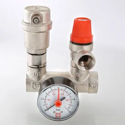 Группа безопасности котла Valtec VT.460.0 Группа безопасности котла Valtec VT.460.0