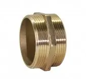 Ниппель 2" х 2" (50х50) латунный