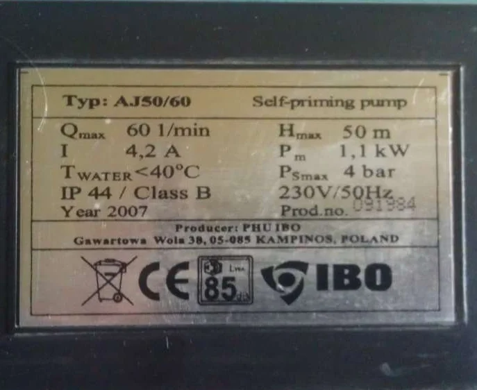 Поверхностный насос IBO Купить поверхностные насосы в Минске