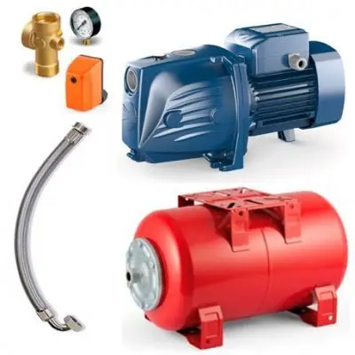 Насосные станции с баком гидрофоры - Pedrollo Hydrofresh JSWm2CX - 24 CL