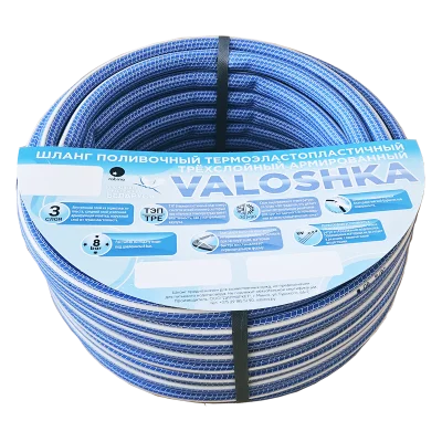 Шланг для полива 1/2" (12мм) термоэластопластичнй 3-х слойный 30м VALOSHKA (RA-VAL12-30)