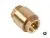 Обратный клапан 1/2" магистральный (толкатель латунь) UNIPUMP