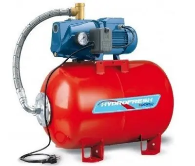Насосные станции с баком гидрофоры - Pedrollo Hydrofresh JSWm 1AX 24CL