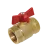 Кран шаровый DN 20 (3/4") PN Цветлит