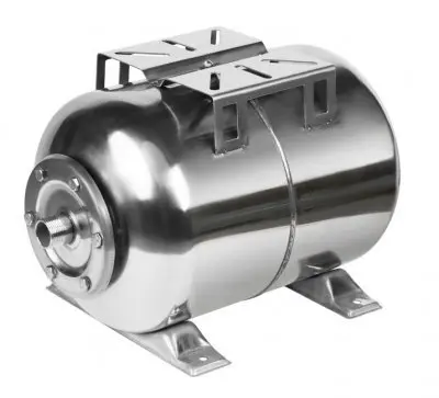 Гидроаккумуляторы для воды - UNIPUMP 24 л горизонтальный, нерж. сталь