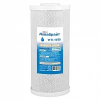 Картридж для воды из спеченного прессованного активированного угля АКВАБРАЙТ УГП-10 ББ