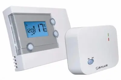 автоматика-для-котлов-отопления-Беспроводной электронный терморегулятор Salus RT 500 RF