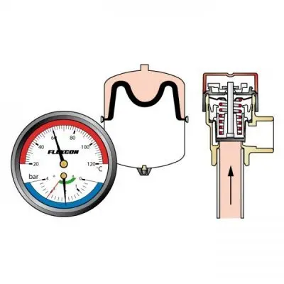 Расширительные баки для отопления - Flamco Flexcon C 12