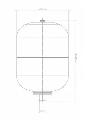 Расширительные баки для отопления - В 18 Джилекс (7918)