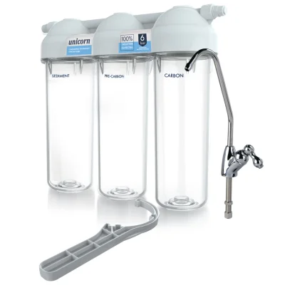Система фильтрации, трехступенчатая под мойку Unicorn FPS 3N (Стандарт)