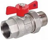 Шаровой кран полнопроходной с  резьбовым соединением ВР/НР, 3/4"  700-221-20