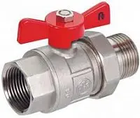 Шаровой кран полнопроходной с  резьбовым соединением ВР/НР, 3/4"  700-221-20