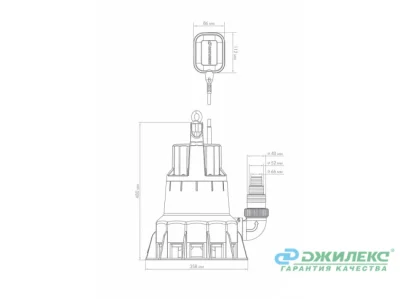 погружные-насосы-Дренажник 650/17 Джилекс (5155)