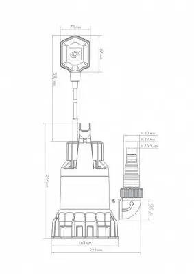 погружные-насосы-ФЕКАЛЬНИК 140/6 Джилекс (5400)