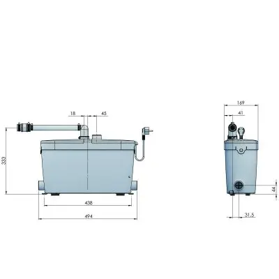 Канализационные насосные станции SFA SANIACCESS PUMP