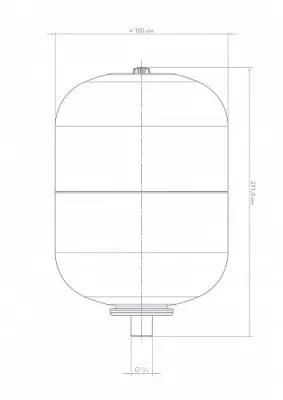 Расширительные баки для отопления - В 6 Джилекс (7906)