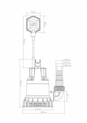 погружные-насосы-Дренажник 85/6 Джилекс (5153)