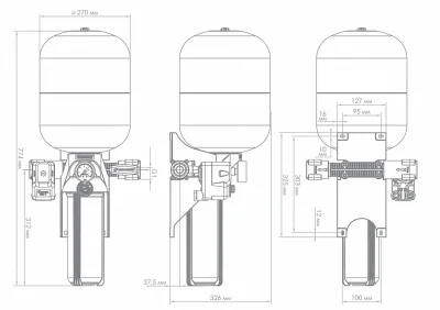 Комплект автоматики КРАБ-Т 24 Джилекс (8701)