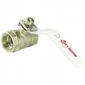 Кран шаровый ДУ 20 (G3/4") Ру 4,0 Мпа, латунный муфтовый, рычаг, полнопроходной STI