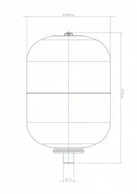 Расширительные баки для отопления - В 14 Джилекс (7914)