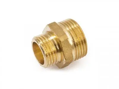 Ниппель 1" x 1/2" латунный