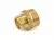 Ниппель 1" x 1/2" латунный