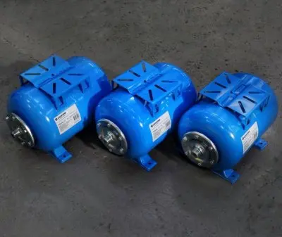 Гидроаккумуляторы для воды - UNIPUMP 24 л горизонтальный Гидроаккумуляторы для воды - UNIPUMP 24 л горизонтальный