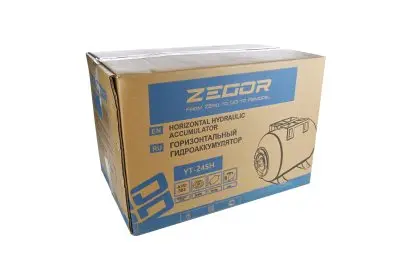 Гидроаккумуляторы для воды - Zegor YT-24SH, нерж. сталь
