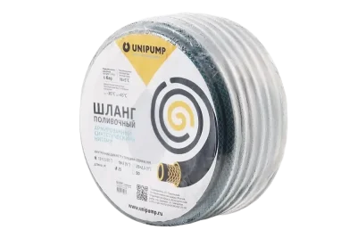 Шланг ПВХ поливочный армированный UNIPUMP ф25вн*2,5, 1", (бухта - 50м)