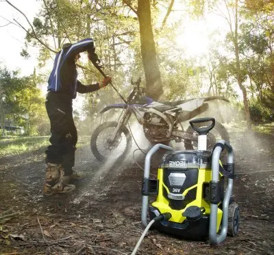 мойки высокого давления - Аккумуляторная мойка высокого давления Ryobi RPW 36120 HI (36 В)