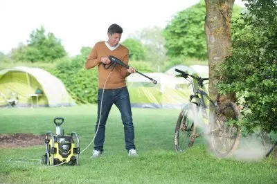 мойки высокого давления - Аккумуляторная мойка высокого давления Ryobi RPW 36120 HI (36 В)