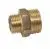 Ниппель 3/4"х 1" (20х25 мм) латунный