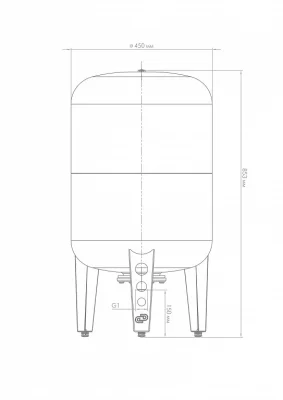 Гидроаккумуляторы для воды - В 100 «ХИТ» Джилекс (7110)