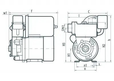 Насосные станции с баком гидрофоры - UNIPUMP AUPS 126