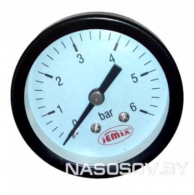 МАНОМЕТР АКСИАЛЬНЫЙ JEMIX XPS-S присоед. размер 1/4"