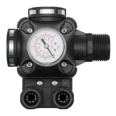 Реле давления со встроенным манометром ITALTECHNICA РМ/5-3W
