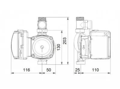 насосы-для-повышения-давления-Grundfos UPA 15-160