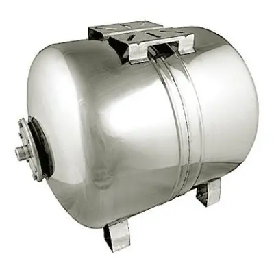 Гидроаккумуляторы для воды - UNIPUMP 100 л горизонтальный, нерж. сталь