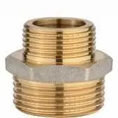 Ниппель переходной латунный никелированный МхМ 2"х1.1/2" (50х40 мм)