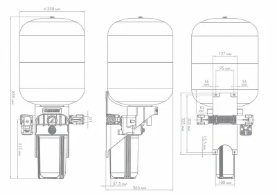 Комплект автоматики КРАБ-Т 50 new Джилекс (8702)