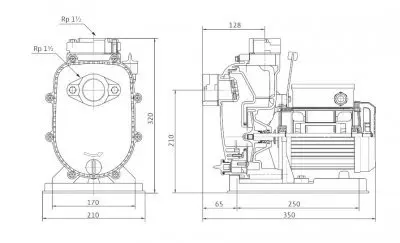 поверхностные-насосы-без-бака-WILO Drain LP 40/10
