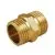 Ниппель 1/2" x 1/2" (15х15 мм) латунный
