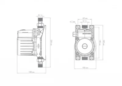 насосы-для-повышения-давления-КОМФОРТ ПРО 25/9 Джилекс (4005)