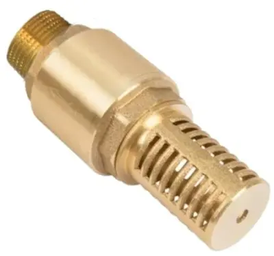 Обратный клапан 1 1/4" НР-ВР с сеткой (сетка-лат., толкатель-лат.) UNIPUMP