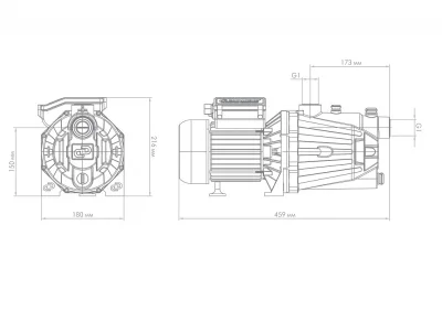 поверхностные-насосы-без-бака-ДЖАМБО 70/50 Ч (2.0) Джилекс (3007)