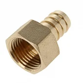 Штуцер с внутренней резьбой под шланг латунный 3/4"F