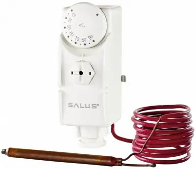 автоматика-для-котлов-отопления-Терморегулятор накладной с датчиком Salus AT 10 F
