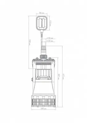 погружные-насосы-Дренажник 200/25 Джилекс (5152)